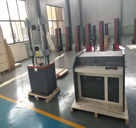 電液伺服萬能材料試驗(yàn)機(jī) 現(xiàn)場圖