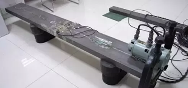 圖13:應變可量化式振動時效系統